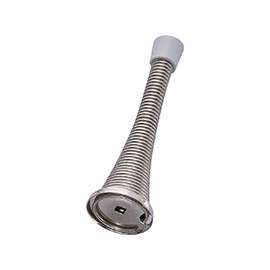 Prosource H62-B043-PS Heavy-Duty Spring, 5/16 in Dia Base, 3-1/8 in Projection, Plastic & Steel, Satin Nickel