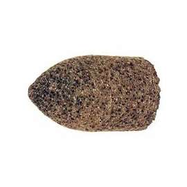 Cones and Plugs, Type 17, 2 in Dia, 5/8 in Arbor, 16 Grit Aluminum Oxide