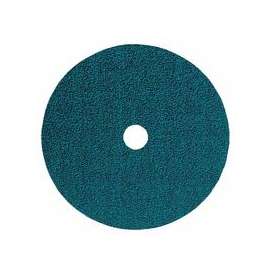 Zirconium Coated-Fiber Discs, Zirconia Alumina, 4 1/2 in Dia., 36 Grit