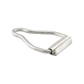 Make-2-Fit PL 14658 Screen Channel Bail Latch, Aluminum, Mill, Silver