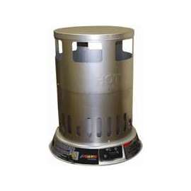 Dura Heat LPC200 Convection Heater, Liquid Propane, 50000 to 200000 Btu, 4700 sq-ft Heating Area, Silver