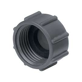 GILMOUR MFG 800044-1001 Light-Duty Hose Cap, 3/4 in, Female Threaded, Polymer