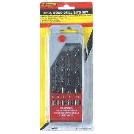 5-piece 4-10mm Wood Working Drill Set