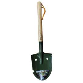 Plexon 25" Multifunctional Camping Shovel with Saw, Bottle Opener, Side Blade, Hexagonal Wrench, and Durable 50Mn Steel Blade – Perfect for Digging, Cutting, Hiking and Outdoor Survival Gear