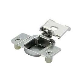 Amerock BP2811J2314 Overlay Hinge, Steel, Nickel