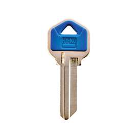 HY-KO 13005KW1PB Key Blank, Plastic, For: Kwikset Cabinet, House Locks and Padlocks