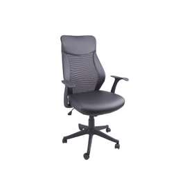 Simple Spaces FY-1352-9 Office Chair, 25-1/4 in W, 26.25 in D, 43.75 to 47.75 in H, Polypropylene Frame