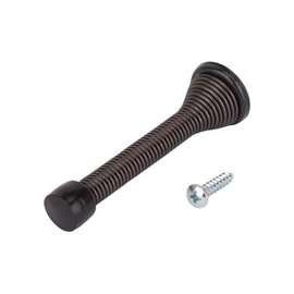 Prosource H62-B049-PS Heavy-Duty Spring, 5/16 in Dia Base, 3-1/8 in Projection, Plastic & Steel, Venetian Bronze