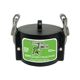 GREEN LEAF GLP200CAPNL Cam Lock Cap, 2 in, Male, 125 psi Pressure Class, Polypropylene