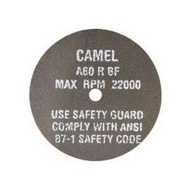 Cut-Off Wheel, Die Grinders, 4 in Dia, 1/32 in Thick, 3/8 in Arbor, 60 Grit