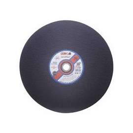 Stationary Saw Wheel, 16 in Dia, 5/32 in Thick, 24 Grit, Alum. Oxide