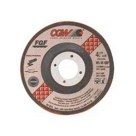 Depressed Center Wheel, 7 in Dia, 1/8 in Thick, 5/8 Arbor, 36 Grit Alum. Oxide