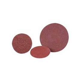 Quick Change 2-Ply Discs, Aluminum Oxide, 2 in Dia., 24 Grit