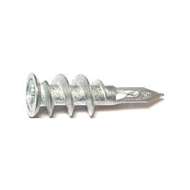 MIDWEST FASTENER 10420 Hollow Wall Anchor with Screw, #8 Thread, 1-1/4 in L, Zinc, 75 lb