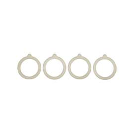 HIC 9924 Canning Jar Ring, 2-3/4 in ID x 3-3/4 in OD Dia, Silicone