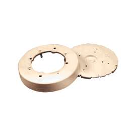 Wiremold NM4 Raceway Box, Fixture, Non-metallic, PVC, Ivory
