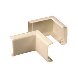 Wiremold NM7 Raceway Inside Elbow, Non-Metallic, Plastic, Ivory
