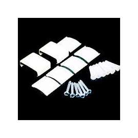 Wiremold NM910 Raceway Accessory Pack, Non-Metallic, Plastic, Ivory