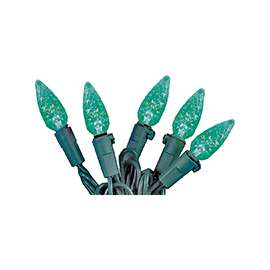 Hometown Holidays Replacement Bulb, C6 Led Bulb, Green