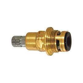 Danco 18533E Faucet Stem, Brass, 1-59/64 in L, For: Price Pfister Two Handle Kitchen and Bathroom Sink Faucets