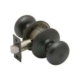Schlage Plymouth Series F10 PLY 613 Passage Door Knob, Metal, Oil-Rubbed Bronze