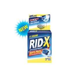 RID-X 1920084249 Septic System Treatment, Gel, Dark Blue, Slight Fermentation, 3.2 oz