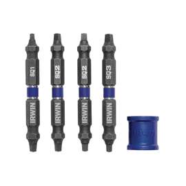 IRWIN 1903522 Bit Set, Steel, 5-Piece