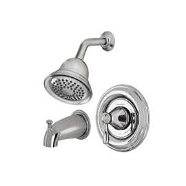 American Standard Marquette Series 7761 Tub and Shower Set, Brass, Chrome Plated