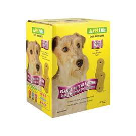 Pet Life Pet Life 01003 Biscuit with Peanut Butter and Molasses Biscuits, Peanut Butter Flavor, 4 lb