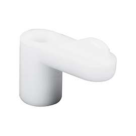 Make-2-Fit PL 7775 Window Screen Clip with Screw, Plastic, White