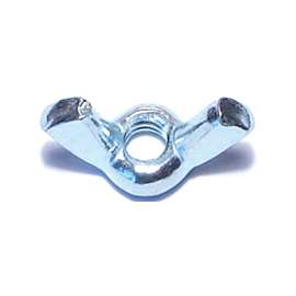 MIDWEST FASTENER 03802 Wing Nut, Cold Forged, Coarse Thread, 10-24 Thread, Steel, Zinc