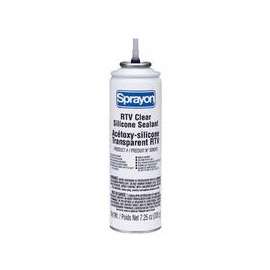 RTV Silicone Sealants, 8 oz Aerosol Can, Black