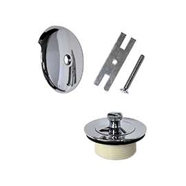 Danco 88966 Drain Trim Kit, Metal, Chrome, For: 1-1/2 in and 1-7/8 in Drain Shoe Sizes