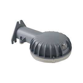 PowerZone O-BL-L2500D Utility Light, 50/60 Hz, 110 to 240 V, 1-Lamp, 2500 Lumens, 4000 K Color Temp, Gray Fixture