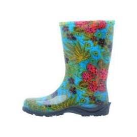 Sloggers 5002BL-06 Rain and Garden Boots, 6 in, Midsummer, Blue