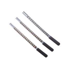 Vulcan MT6579262-1/2 Socket Clip Rail, 16-Drive Clip, 17 in L, Steel, Black/Silver