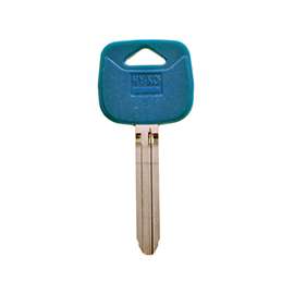HY-KO 13005TR47PB Key Blank, Brass/Plastic, Nickel, For: Toyota Vehicle Locks