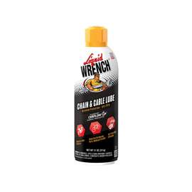 Liquid WRENCH L711 Chain and Cable Lubricant, 11 oz Aerosol Can, Liquid