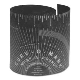Wrap-A-Rounds, Medium, 3.88 in x 4 ft, Heat, Cold Resistant