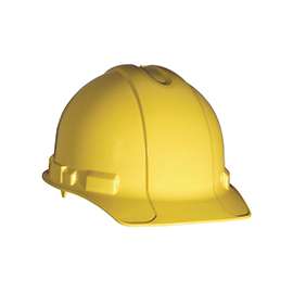 3M CHH-R-Y6 Hard Hat, 11 in L x 8-1/2 in W x 7 in H, 4-Point Suspension, Polyethylene Shell, Yellow, Class: C, E, G