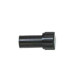 Raindrip 304G00UB Compression Hose End Plug, 5/8 in, ABS, Black