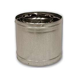 FMI 12S-8DM Chimney Support Pipe, 12 in L, Stainless Steel, Galvanized