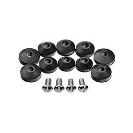 Danco 80789 Faucet Washer Assortment, 5/8 in Dia, Rubber, For: Quick-Opening Style Faucets