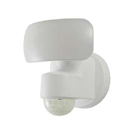 PowerZone Battery Operated Motion Security Light Led Lamp, 500 Lumens
