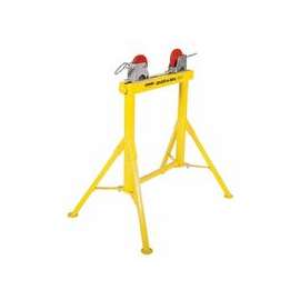 Hi Adjust-A-Roll Stands, Aluminum Wheels, 2,000 lb Cap., 1/2 in-36 in Pipe