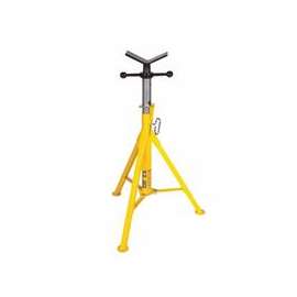 Heavy-Duty Style Hi Jacks, Vee, 2,500 lb Cap., 1/8 in-36 in Pipe, 28 in -49 in H