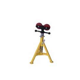 Heavy-Duty Style Hi Jacks, Steel Roller Head, 2,000 lb Cap., 1 1/4 in-24 in Pipe
