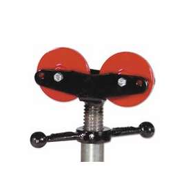 Pipe Stand Wheels, Steel, 2,000 lb Cap., 1 1/4 in-24 in Pipe