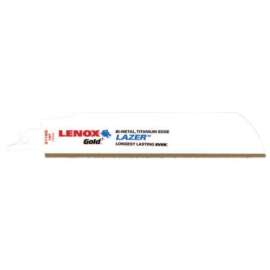 Gold Lazer Reciprocating Saw Blades, 12 in x 1 in, 14 TPI, 5/PK