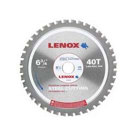 Metal Cutting Circular Saw Blades, 7 1/4 in, 40 Teeth